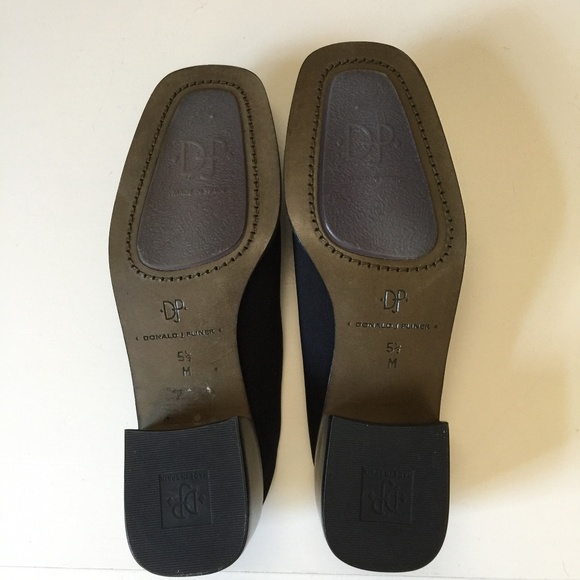 Donald Pliner Black Alexa Mule Slides Slip On 5.5 - Picture 8 of 8